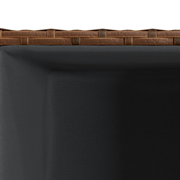 Jardinieră Grădină Poliratan Maro - 40x40x80 cm