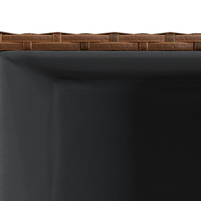 Jardinieră Grădină Poliratan Maro - 40x40x80 cm