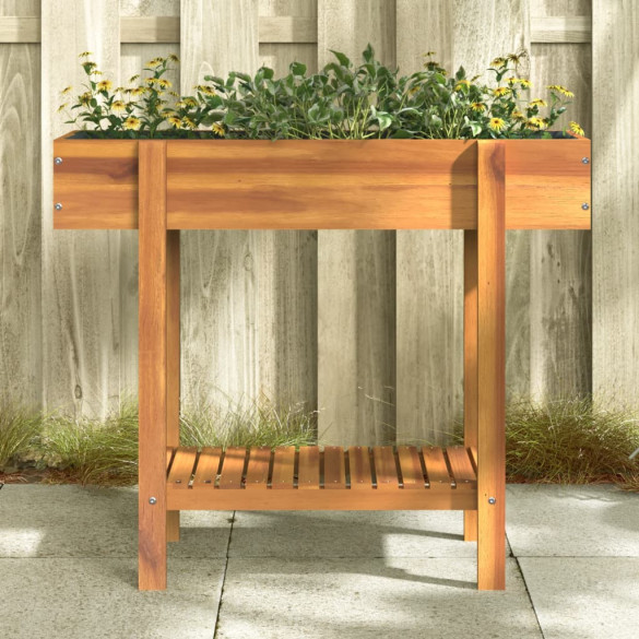 Strat Înălțat Grădină Lemn Acacia - Livrare Gratuită