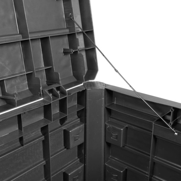 Cutie Perne Exterior Antracit Polipropilena 73x50.5x46.5 cm