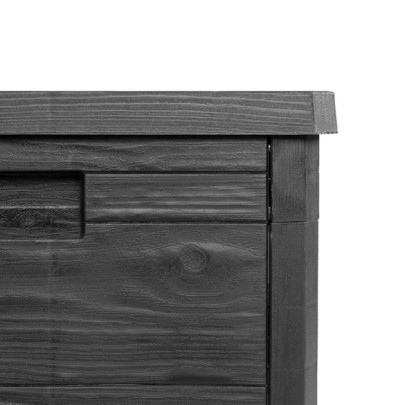 Cutie Perne Exterior Antracit 160L Polipropilena