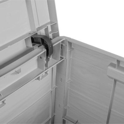 Cutie Perne Exterior Gri, 77x44x53 cm, Polipropilena