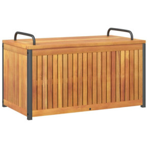 Cutie Depozitare Perne Exterior Lemn Acacia - 85x45x45cm 2