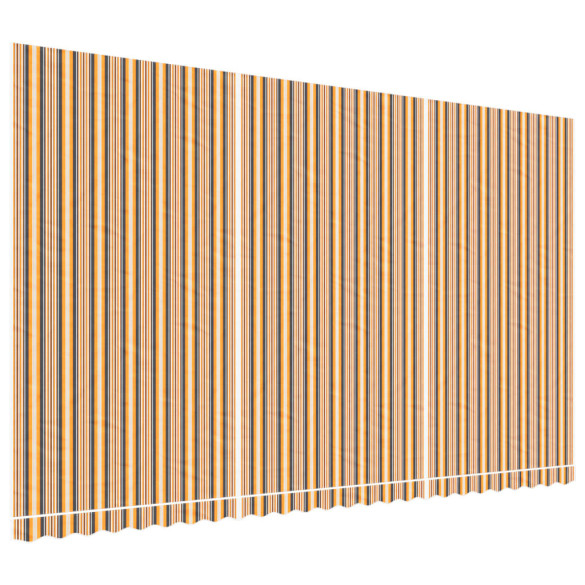 Pânză de rezervă copertină multicoloră 6x3,5m - Rezistentă