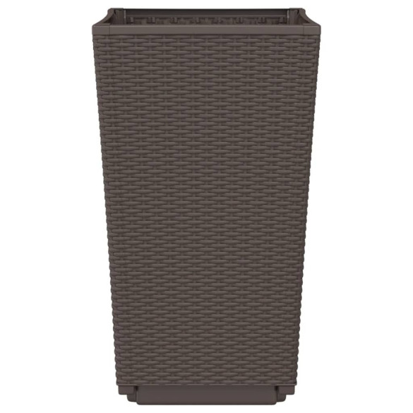 Set 4 Jardiniere Grădină Maro - PP - Livrare Gratuită