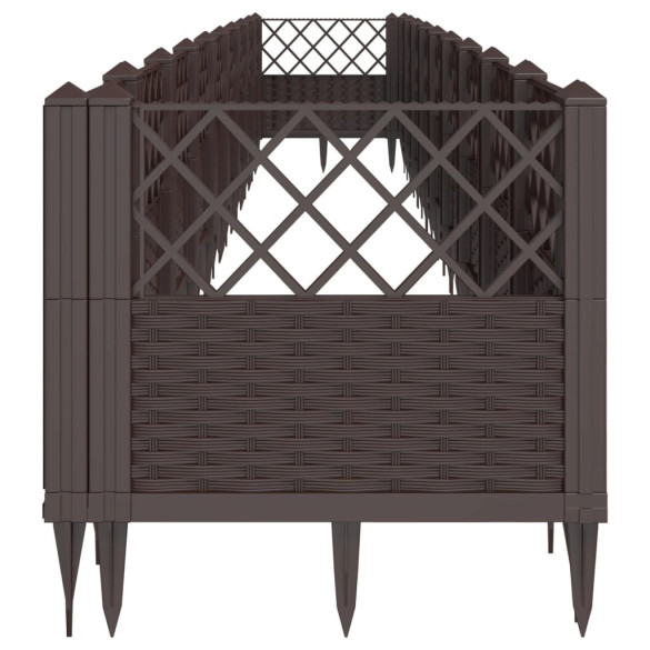 Jardinieră Grădină Modulară Maro - Cultivă Legume și Flori