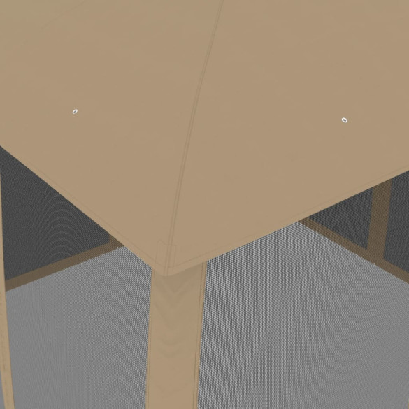 Foișor Grădină 3x3m Oțel | Acoperiș Dublu | Livrare Gratuită