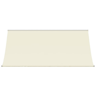 Copertină Retractabilă Crem 300x150 cm - Țesătură și Oțel