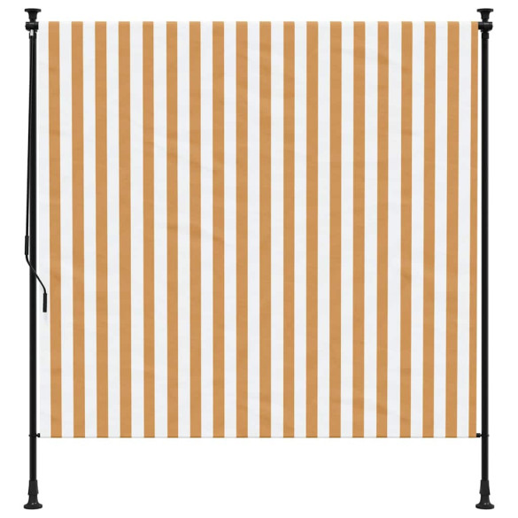 Jaluzea rulou exterior textil/oțel 150x270 cm - Livrare gratuită