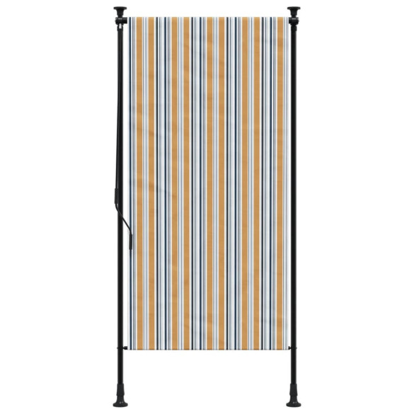 Jaluzea rulou exterior galben/alb 100x270 cm - Protectie UV