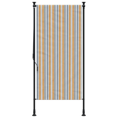 Jaluzea rulou exterior galben/alb 100x270 cm - Protectie UV