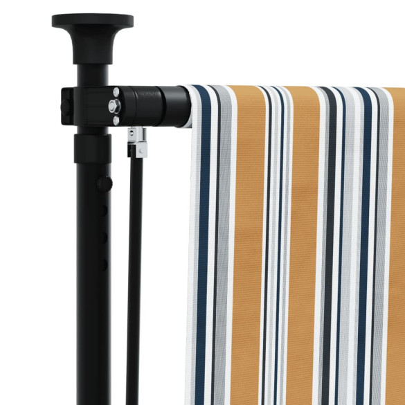 Jaluzea rulou exterior galben/alb 100x270 cm - Protectie UV
