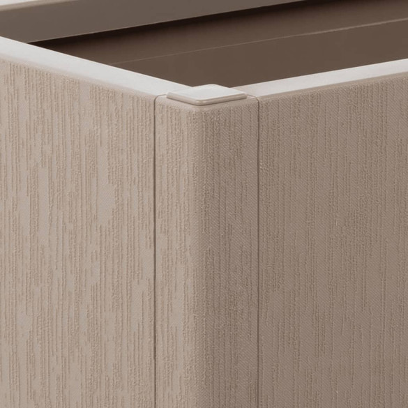 Jardinieră Grădină Maro Deschis 80x36x35 cm PP - Livrare Gratuită