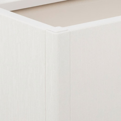 Jardinieră cu Spalier Alb 80x36x140 cm - Livrare Gratuită