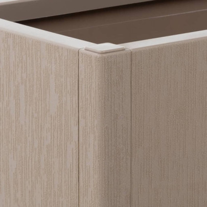 Jardinieră Grădină cu Spalier - Maro Deschis - 80x36x140cm