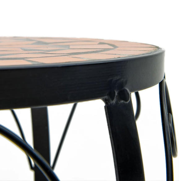 Suporturi Plante Ceramice - Set 3 Bucăți - Cărămiziu