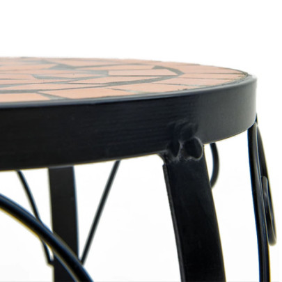 Suporturi Plante Ceramice - Set 3 Bucăți - Cărămiziu