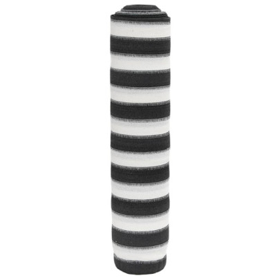 Plasă Protecție Intimitate Antracit/Alb 2x50m HDPE Rezistentă