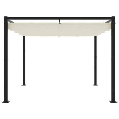 Foișor Gradină Retractabil 3x3m - Oțel | Livrare Gratuită