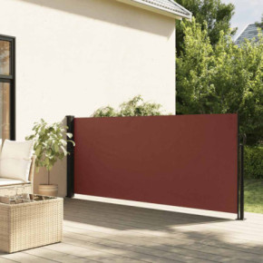 Copertină Laterală Retractabilă Maro 100x300 cm | Livrare Gratuită