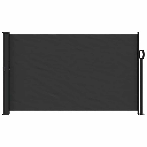 Copertină Laterală Retractabilă - Negru 117x300 cm | Livrare Gratuită