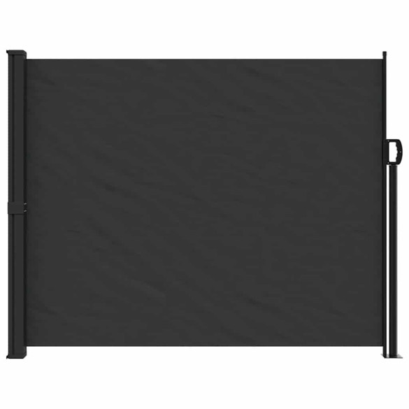 Copertină Laterală Retractabilă - Negru 160x300 cm | Livrare Gratuită