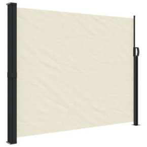 Copertină Laterală Retractabilă Crem 160x300 cm | Livrare Gratuită 2