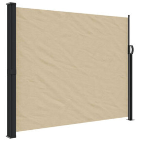 Copertină Laterală Retractabilă Bej 170x300 cm | Livrare Gratuită 2