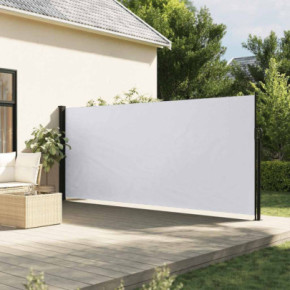 Copertină Laterală Retractabilă - Alb - 170x300 cm