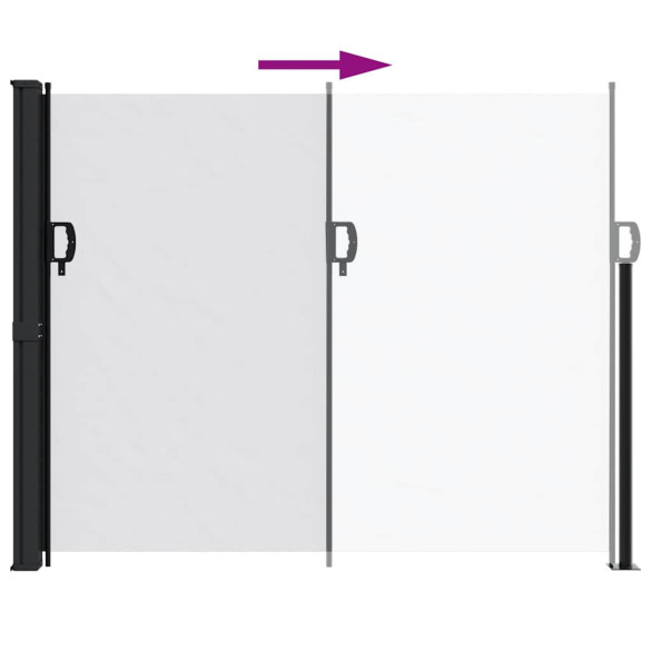 Copertină Laterală Retractabilă - Alb - 170x300 cm Copertină Laterală Retractabilă - Alb - 170x300 cm
