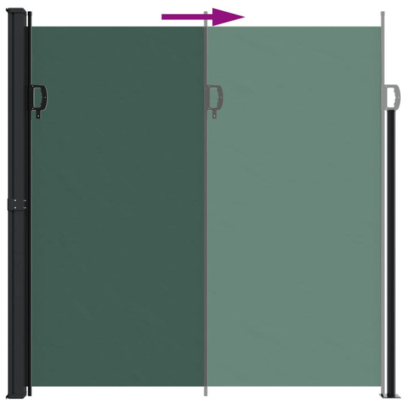 Copertină Laterală Retractabilă Verde - 200x300 cm | Livrare Gratuită Copertină Laterală Retractabilă Verde - 200x300 cm | Livrare Gratuită