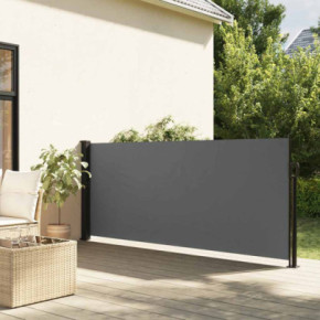 Copertină Laterală Retractabilă Antracit - 100x500 cm