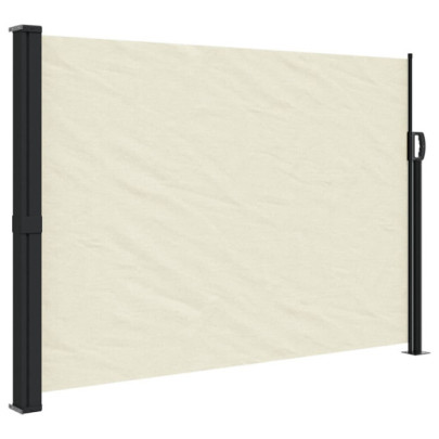 Copertină Laterală Retractabilă Crem 140x500 cm | Livrare Gratuită
