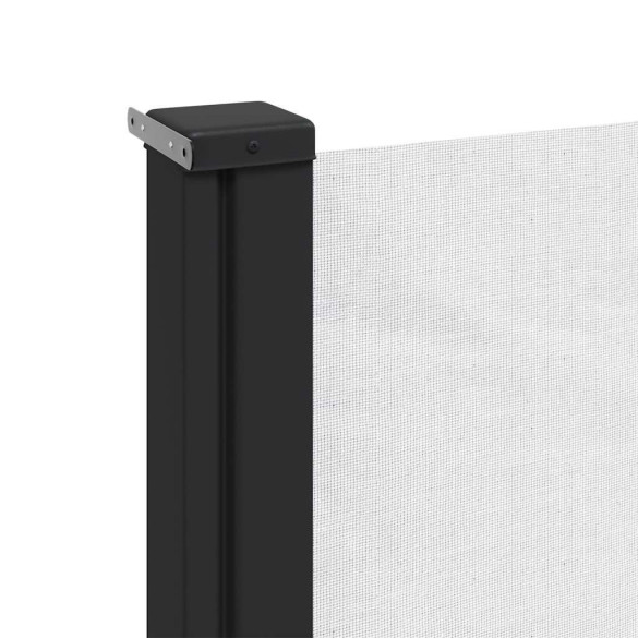 Copertină Laterală Retractabilă Alb 180x500 cm - Livrare Gratuită