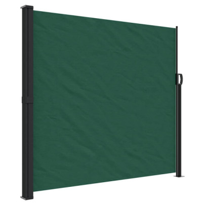 Copertină Laterală Retractabilă Verde - 180x500 cm