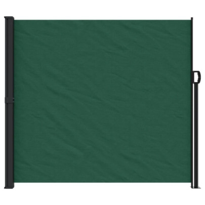 Copertină Laterală Retractabilă Verde - 180x500 cm