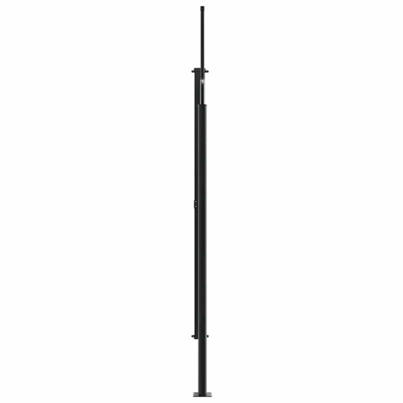 Copertină Laterală Retractabilă - Negru 200x500 cm | Livrare Gratuită