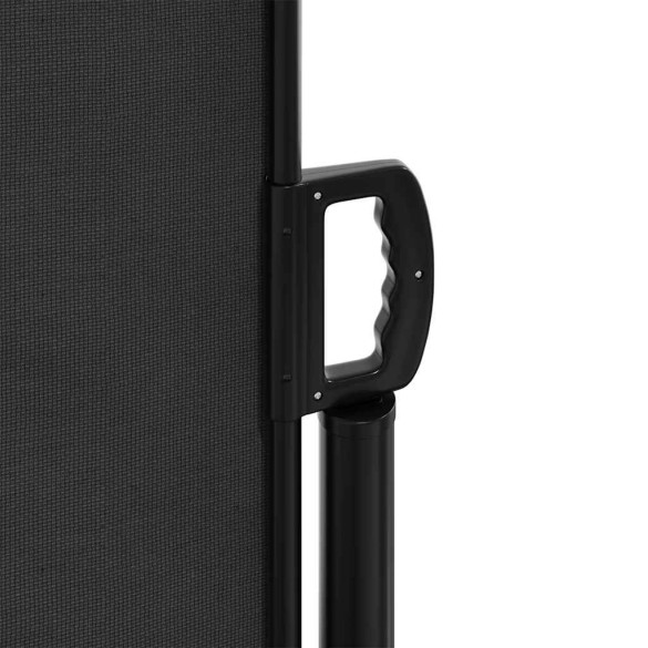 Copertină Laterală Retractabilă - Negru 200x500 cm | Livrare Gratuită