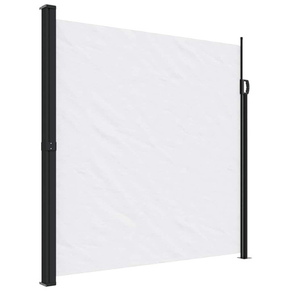 Copertină Laterală Retractabilă - Alb - 200x500 cm | Livrare Gratuită