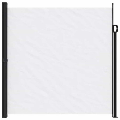 Copertină Laterală Retractabilă - Alb - 200x500 cm | Livrare Gratuită