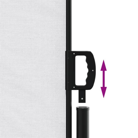Copertină Laterală Retractabilă - Alb - 200x500 cm | Livrare Gratuită