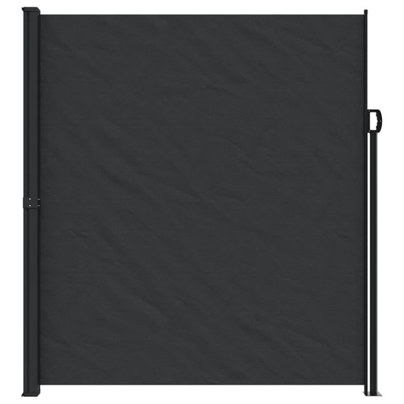 Copertină Laterală Retractabilă 220x500 cm - Negru | Livrare Gratuită