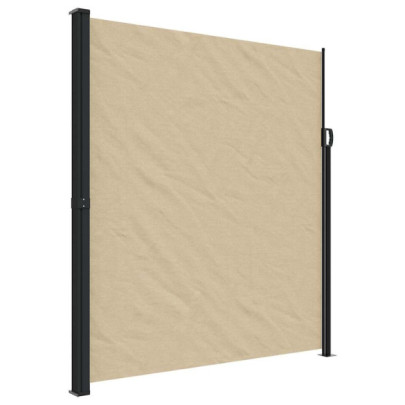 Copertină Laterală Retractabilă Bej 220x500 cm | Livrare Gratuită