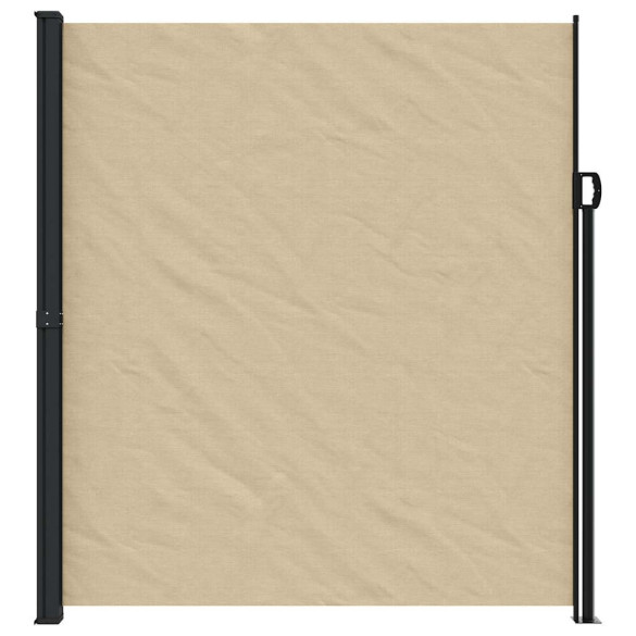 Copertină Laterală Retractabilă Bej 220x500 cm | Livrare Gratuită