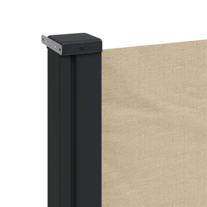 Copertină Laterală Retractabilă Bej 220x500 cm | Livrare Gratuită