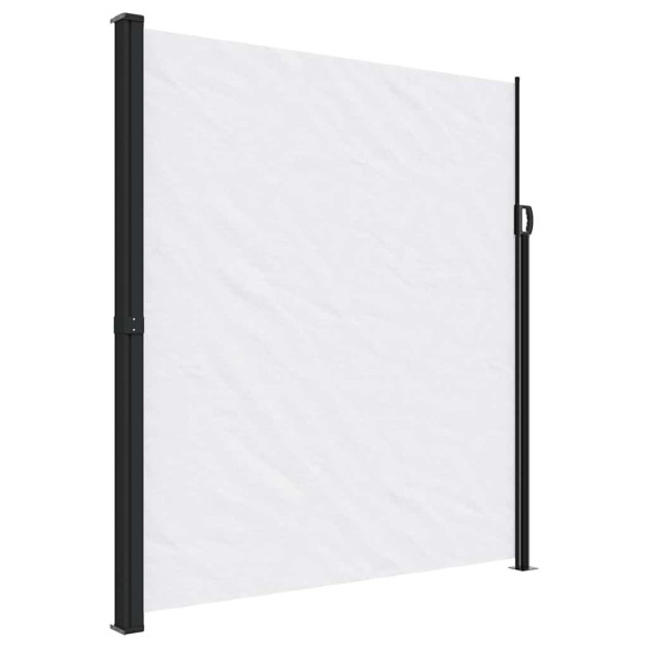 Copertină Laterală Retractabilă Albă - 220x500 cm | Livrare Gratuită