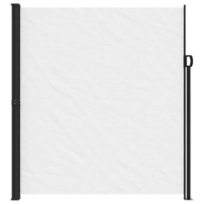 Copertină Laterală Retractabilă Albă - 220x500 cm | Livrare Gratuită