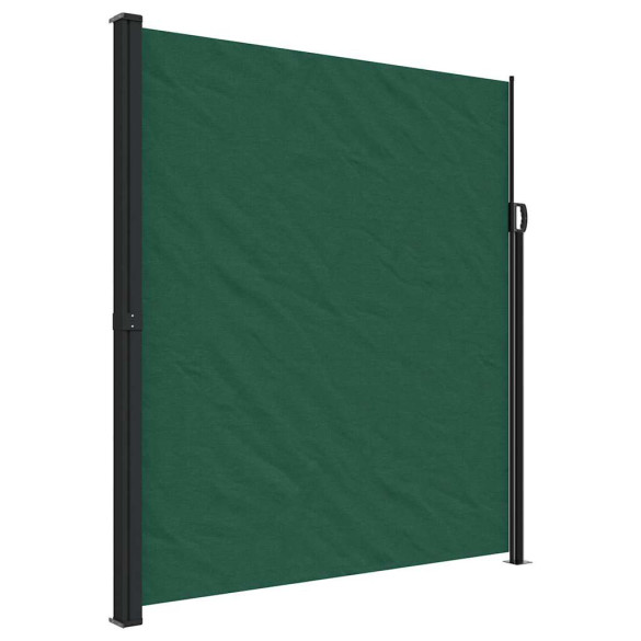 Copertină Laterală Retractabilă Verde - 220x500 cm | Livrare Gratuită