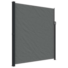 Copertină Laterală Retractabilă Antracit 220x500 cm 2