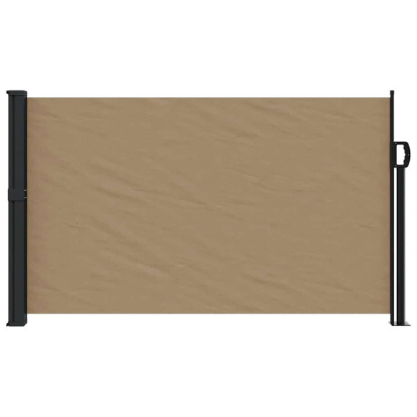 Copertină Laterală Retractabilă Gri Taupe 120x600 cm | Livrare Gratuită